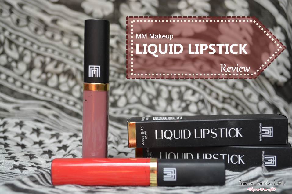 7 Days of MM Makeup – Day 1 : MM Makeup Liquid Lipsticks Review